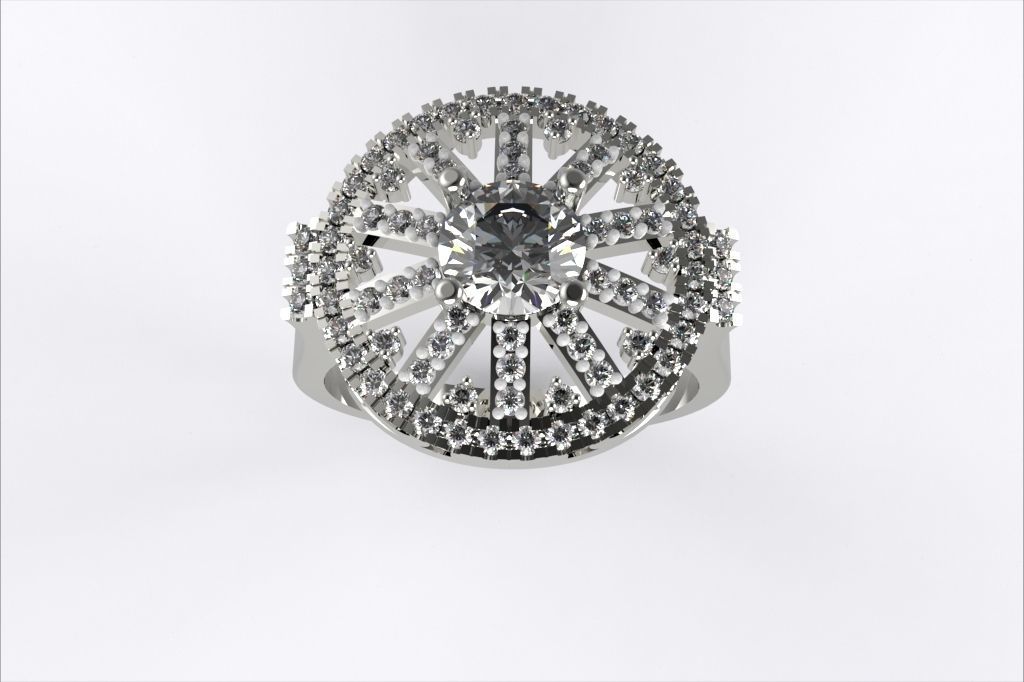 Ring Elegance and Simplicity EZ 009 3D print model_5