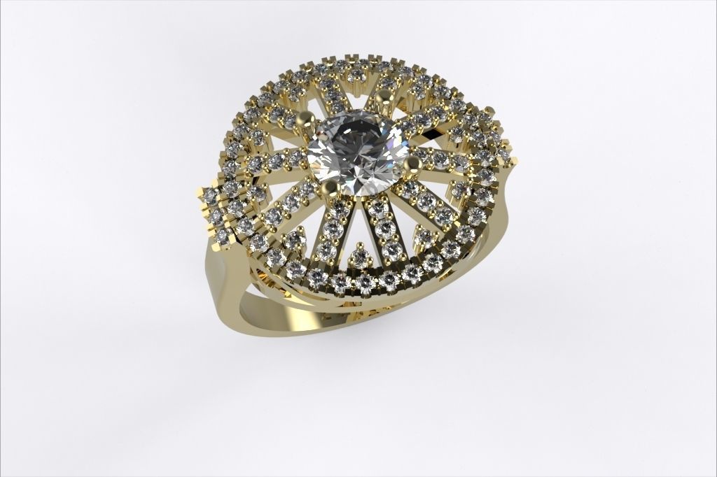 Ring Elegance and Simplicity EZ 009 3D print model_8