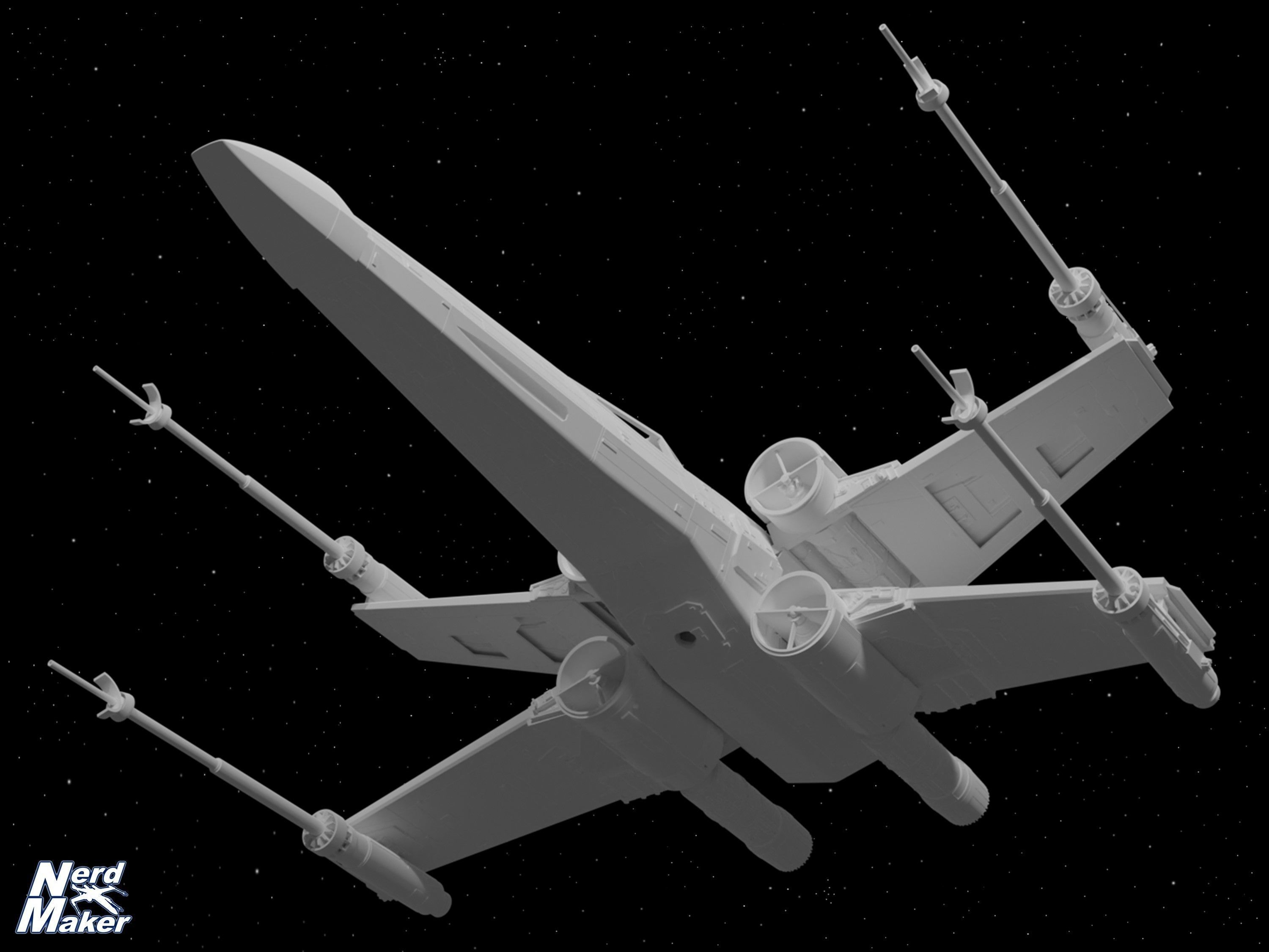 Model-X MK II 1-24 Studio Scale Red 3 -  3D print model_24