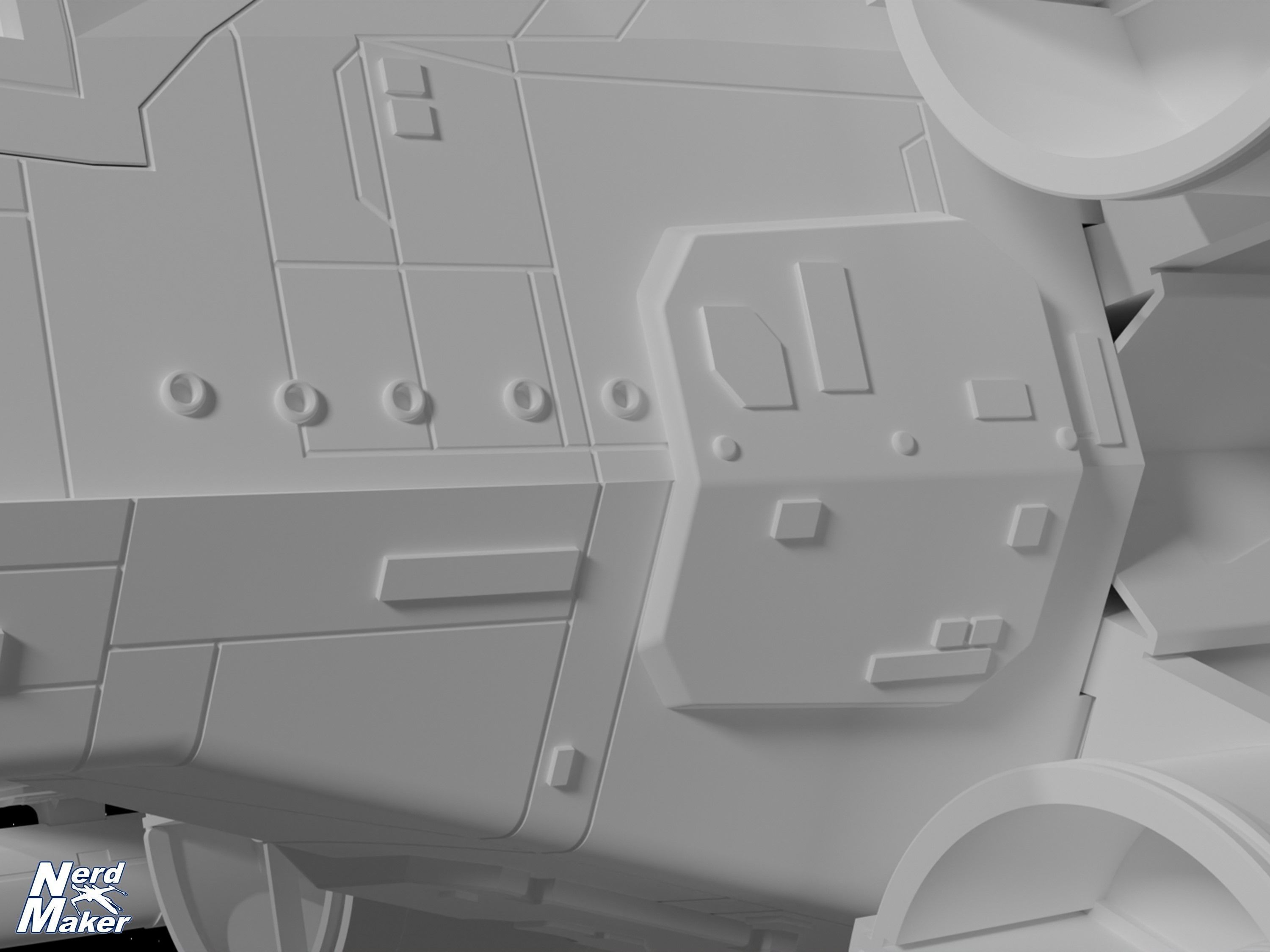 Model-X MK II 1-24 Studio Scale Red 3 -  3D print model_40