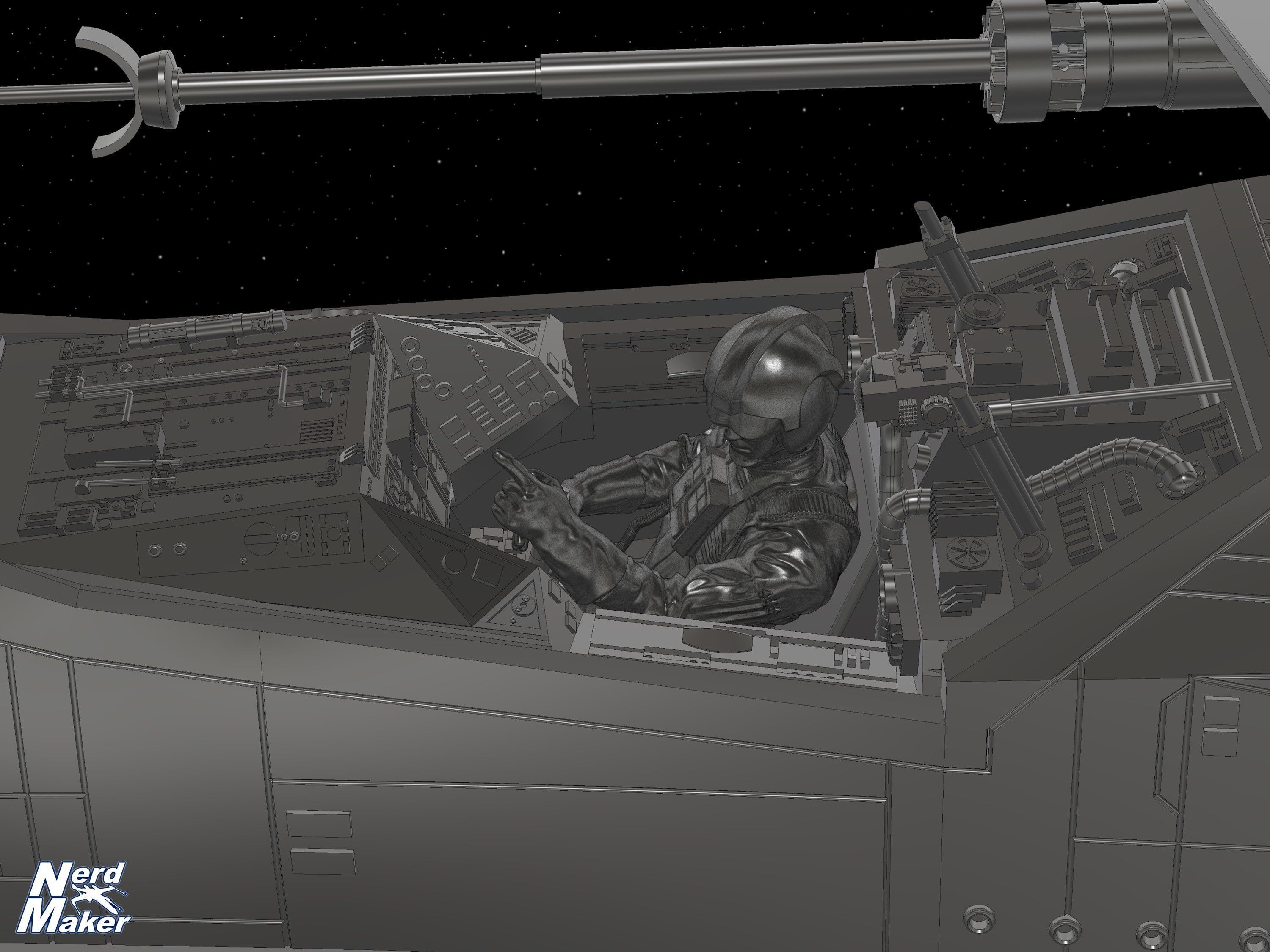 Model-X MK II 1-24 Studio Scale Red 3 -  3D print model_52