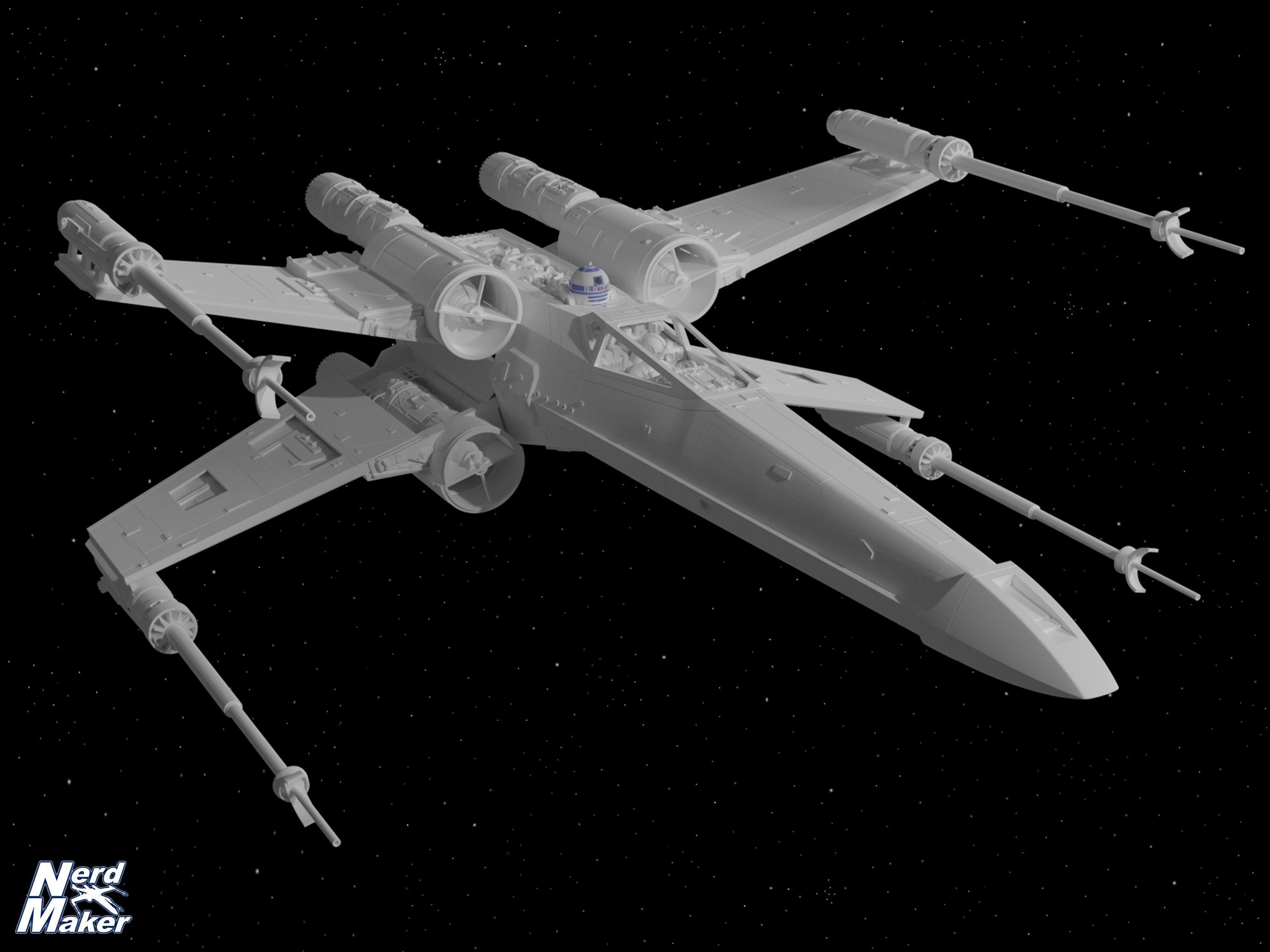 Model-X MK II 1-24 Studio Scale Red 3 -  3D print model_17