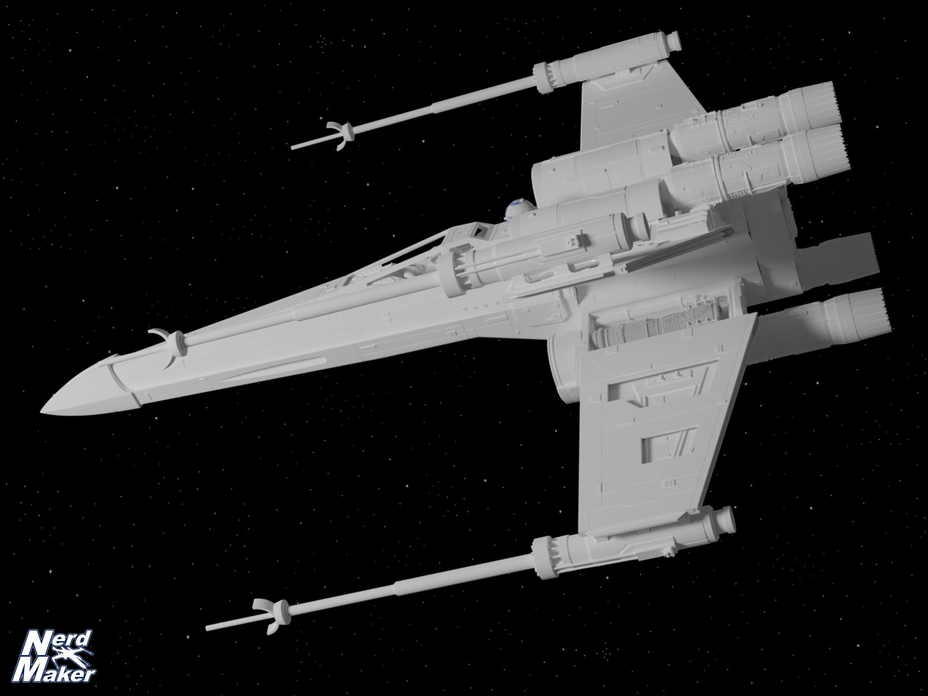 Model-X MK II 1-24 Studio Scale Red 3 -  3D print model_26