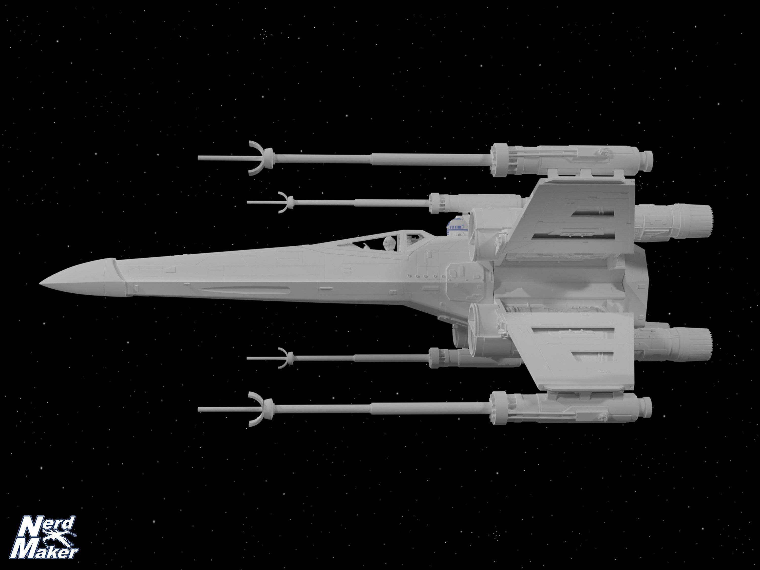 Model-X MK II 1-24 Studio Scale Red 3 -  3D print model_20