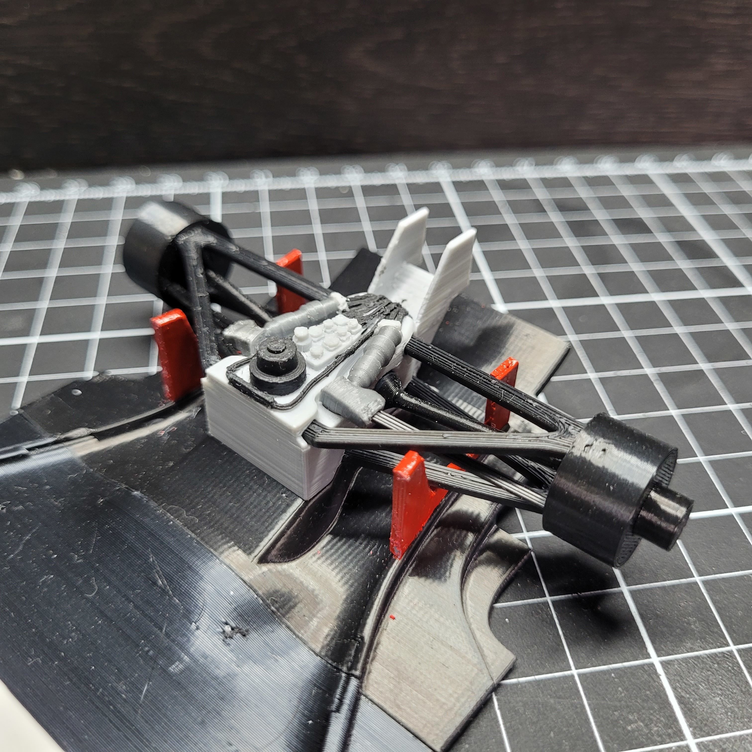 1993 MCLAREN MP4-8 3D print model_8