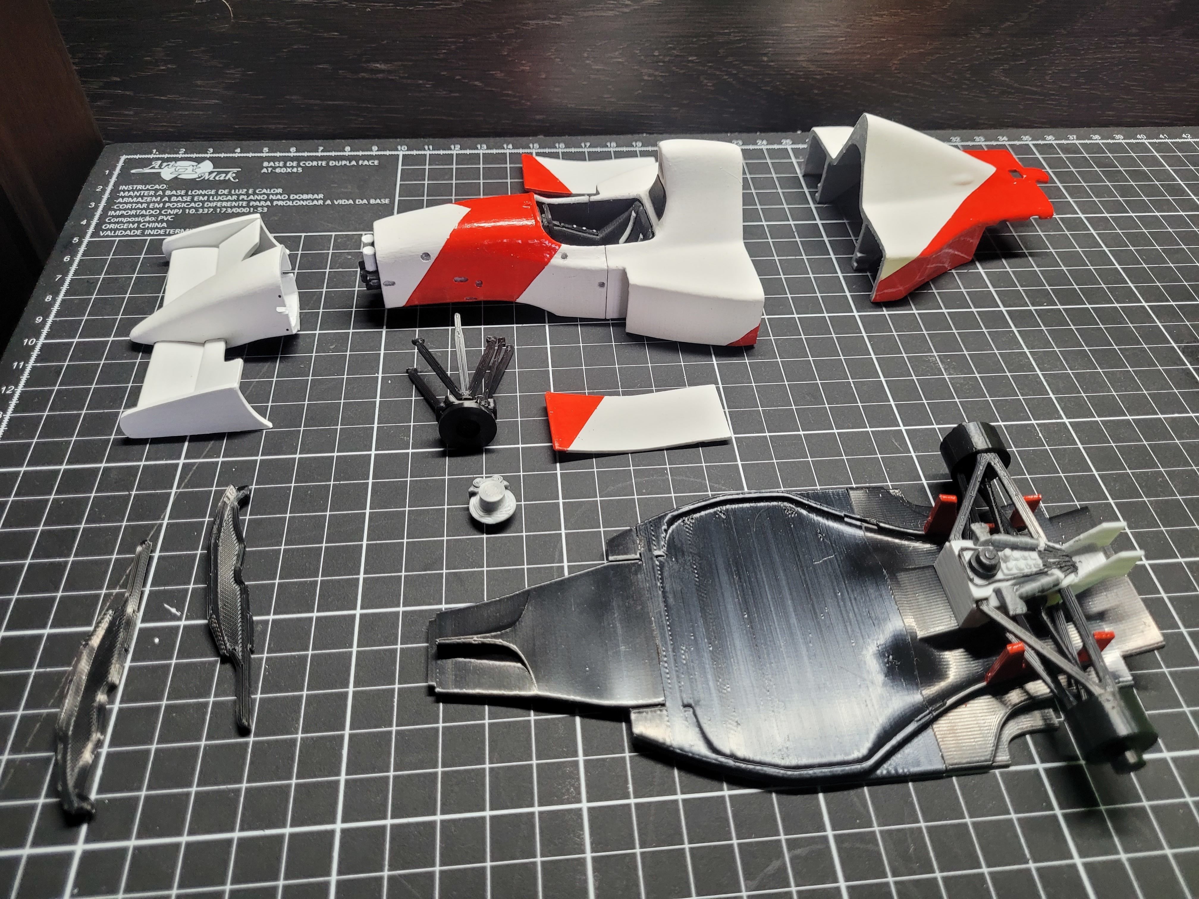 1993 MCLAREN MP4-8 3D print model_7