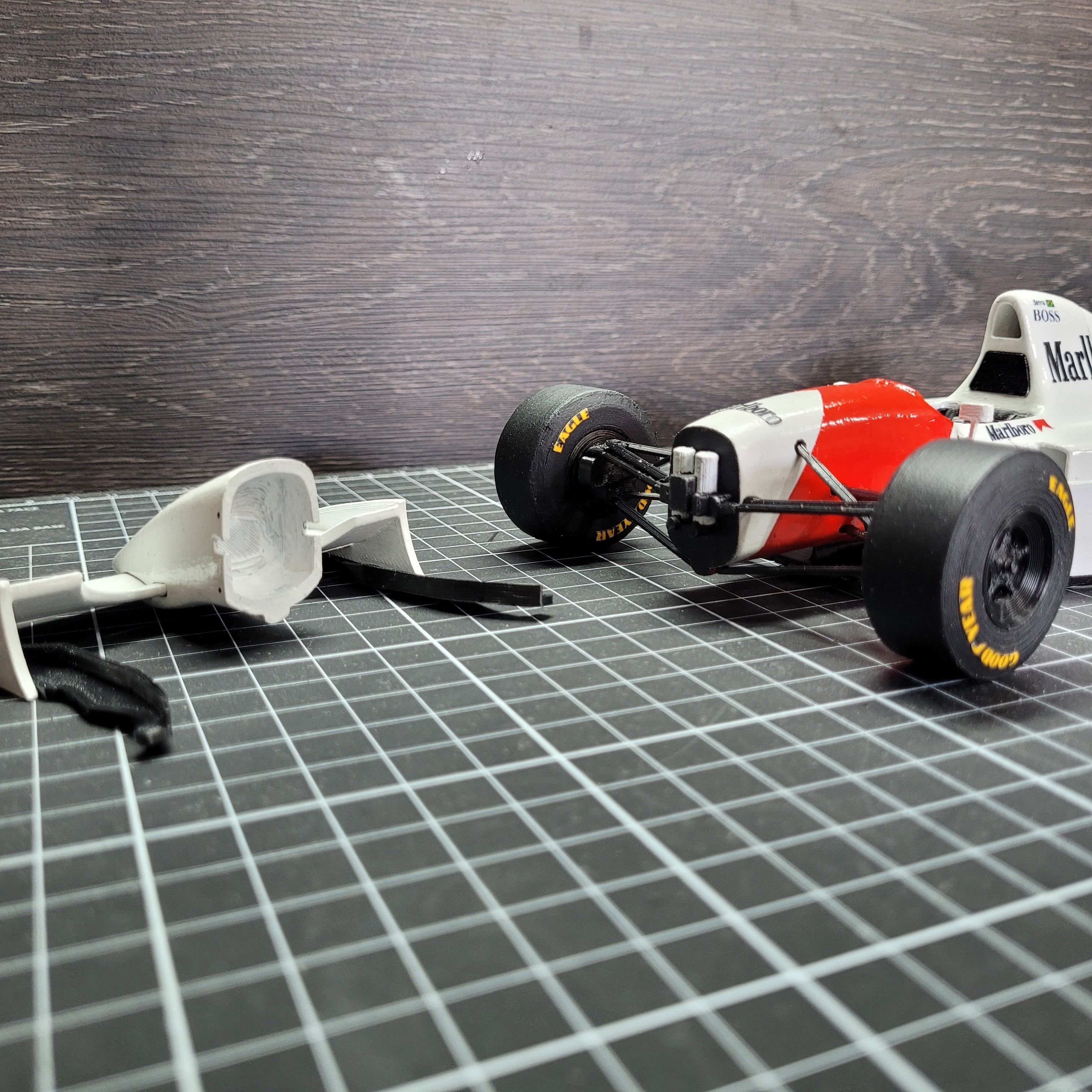 1993 MCLAREN MP4-8 3D print model_18