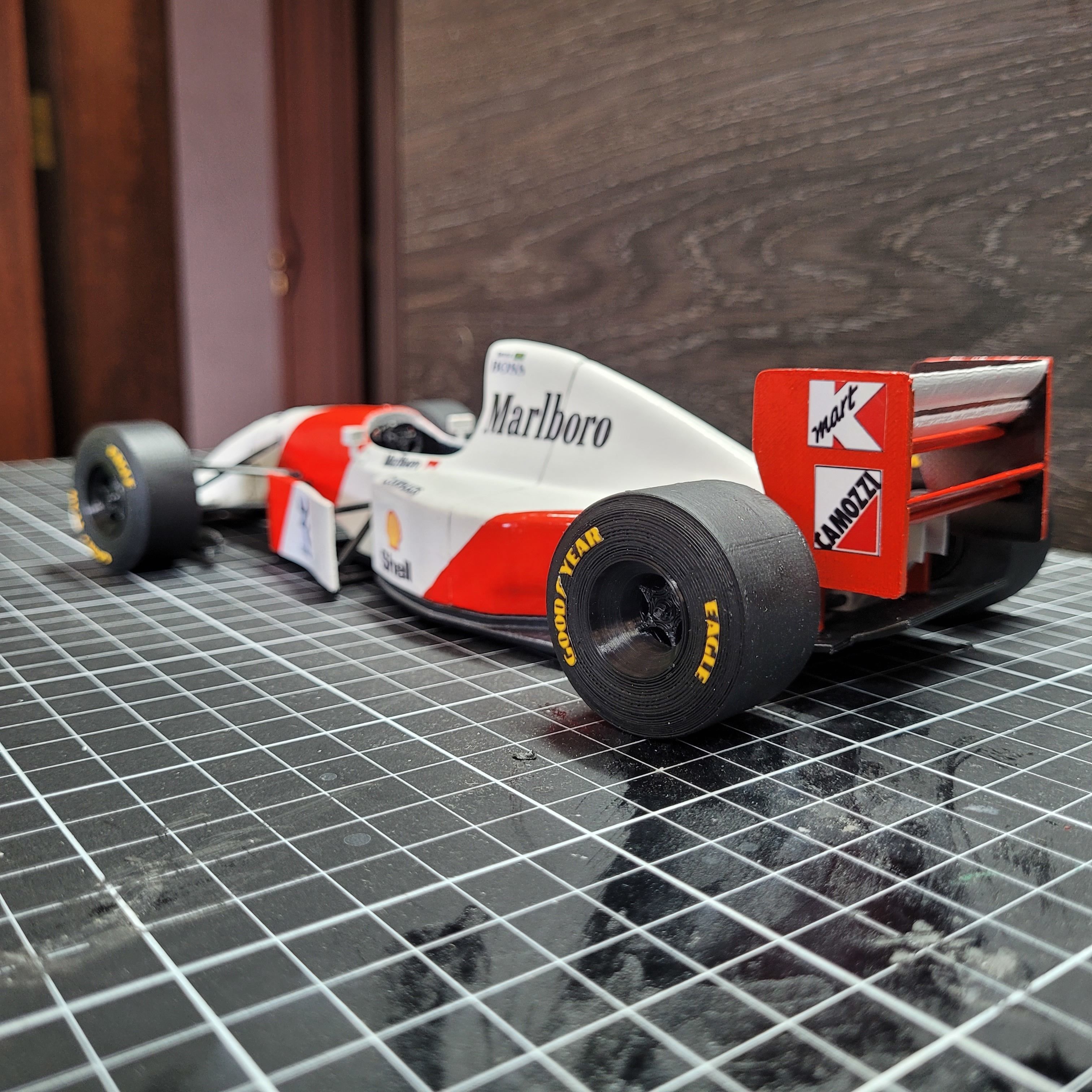 1993 MCLAREN MP4-8 3D print model_14