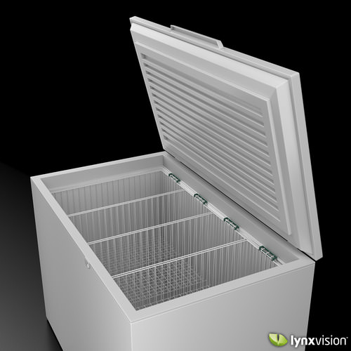 Miele Chest Freezer 3D Model .max .obj .fbx