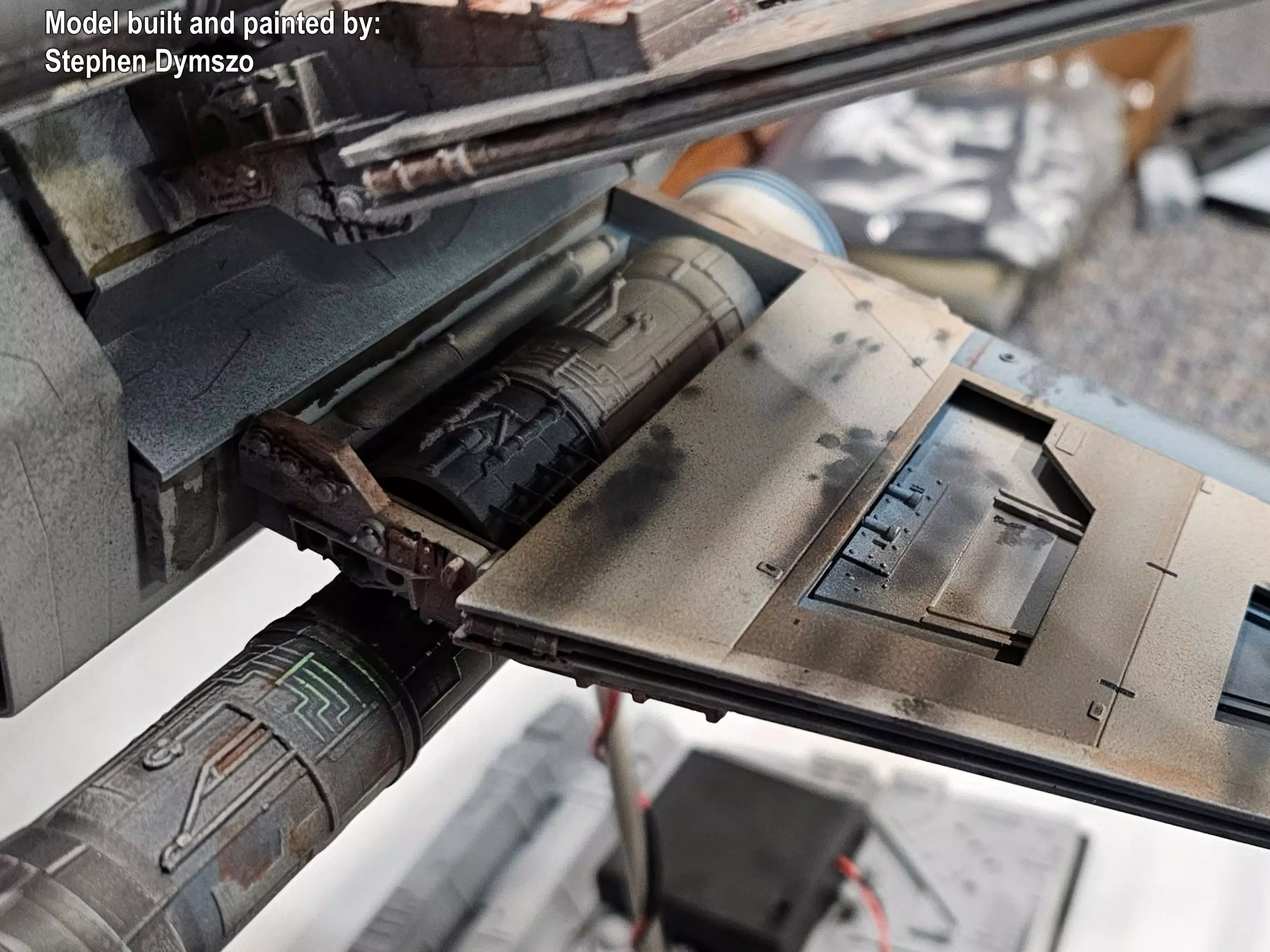 Model-X MK II 1-24 Studio Scale Red 5 -  3D print model_7