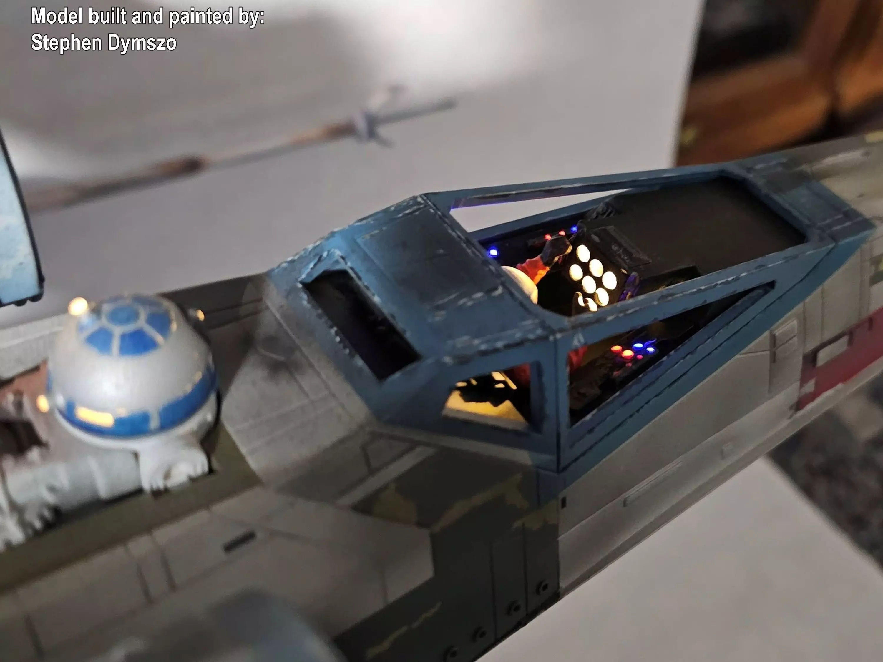 Model-X MK II 1-24 Studio Scale Red 5 -  3D print model_9