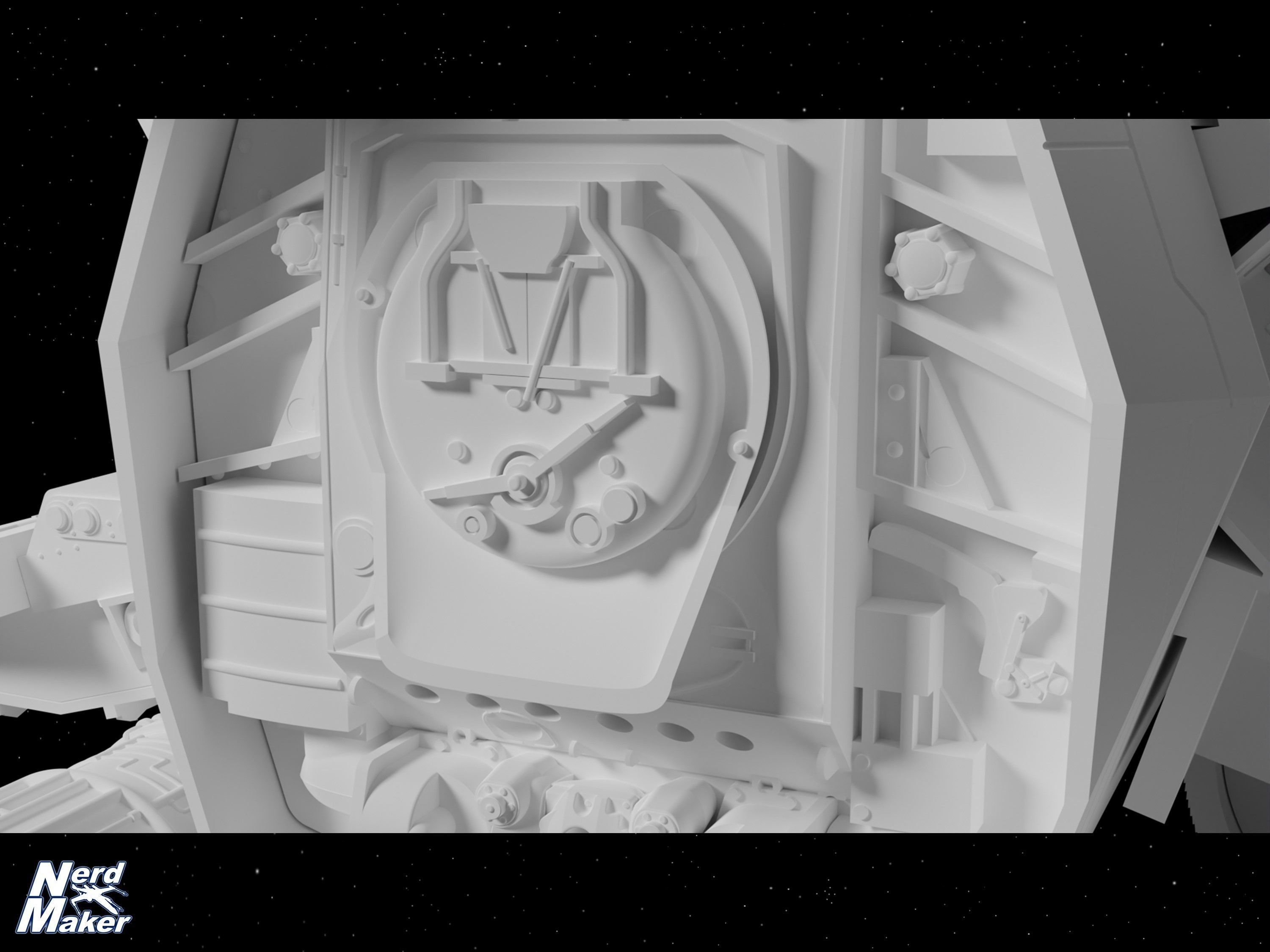 Model-X MK II 1-24 Studio Scale Red 5 -  3D print model_32