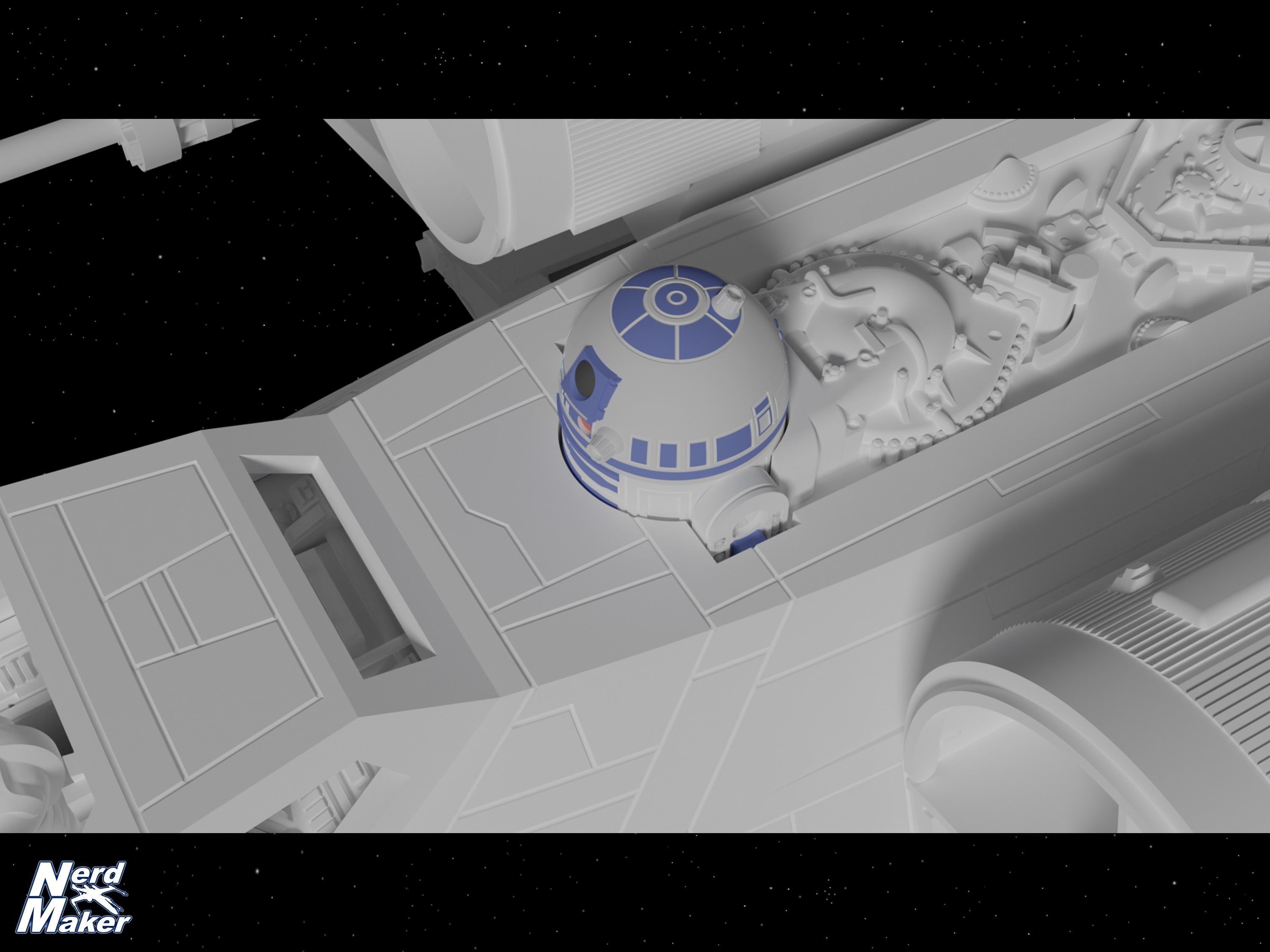 Model-X MK II 1-24 Studio Scale Red 5 -  3D print model_28