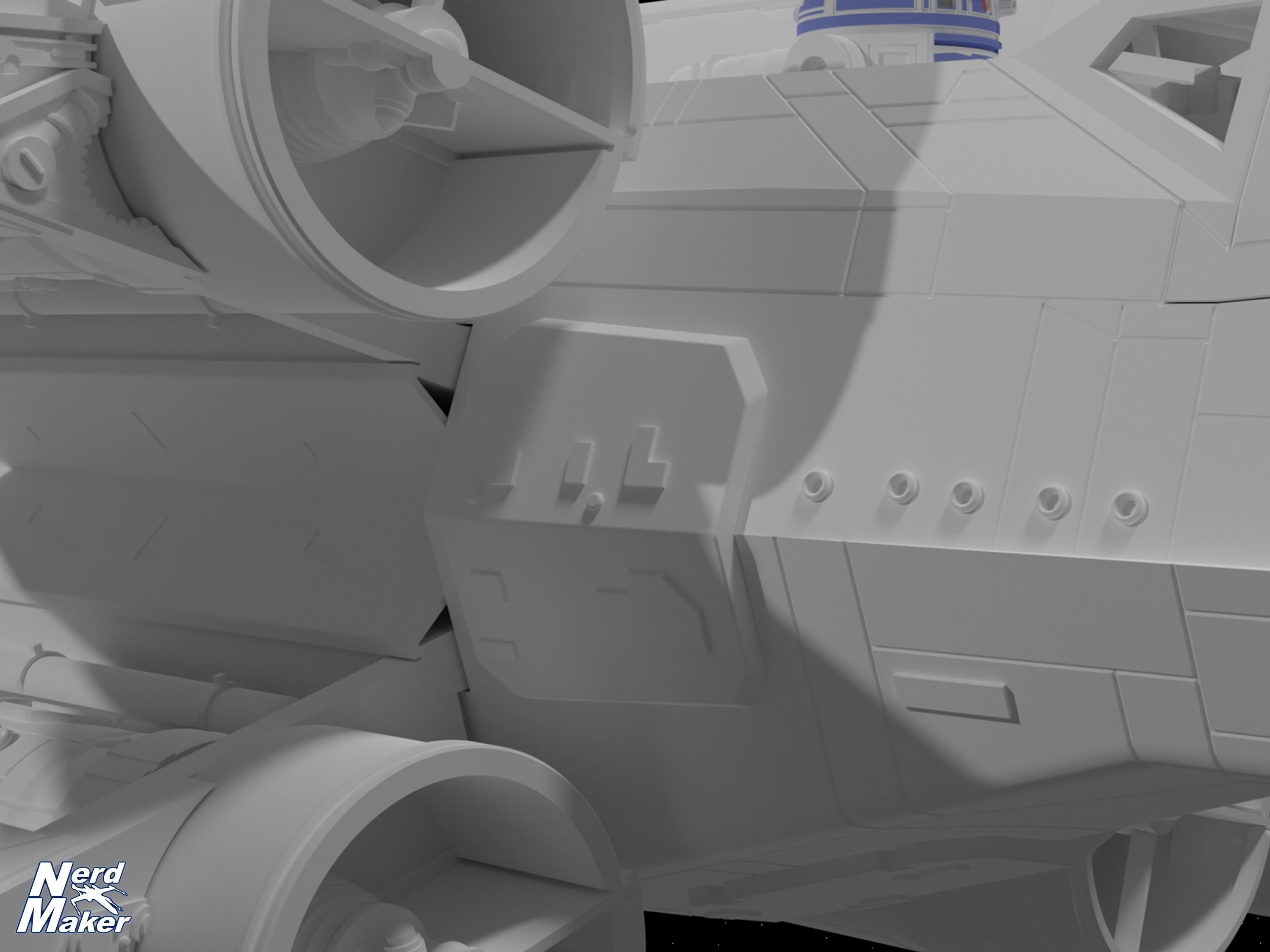 Model-X MK II 1-24 Studio Scale Red 5 -  3D print model_37