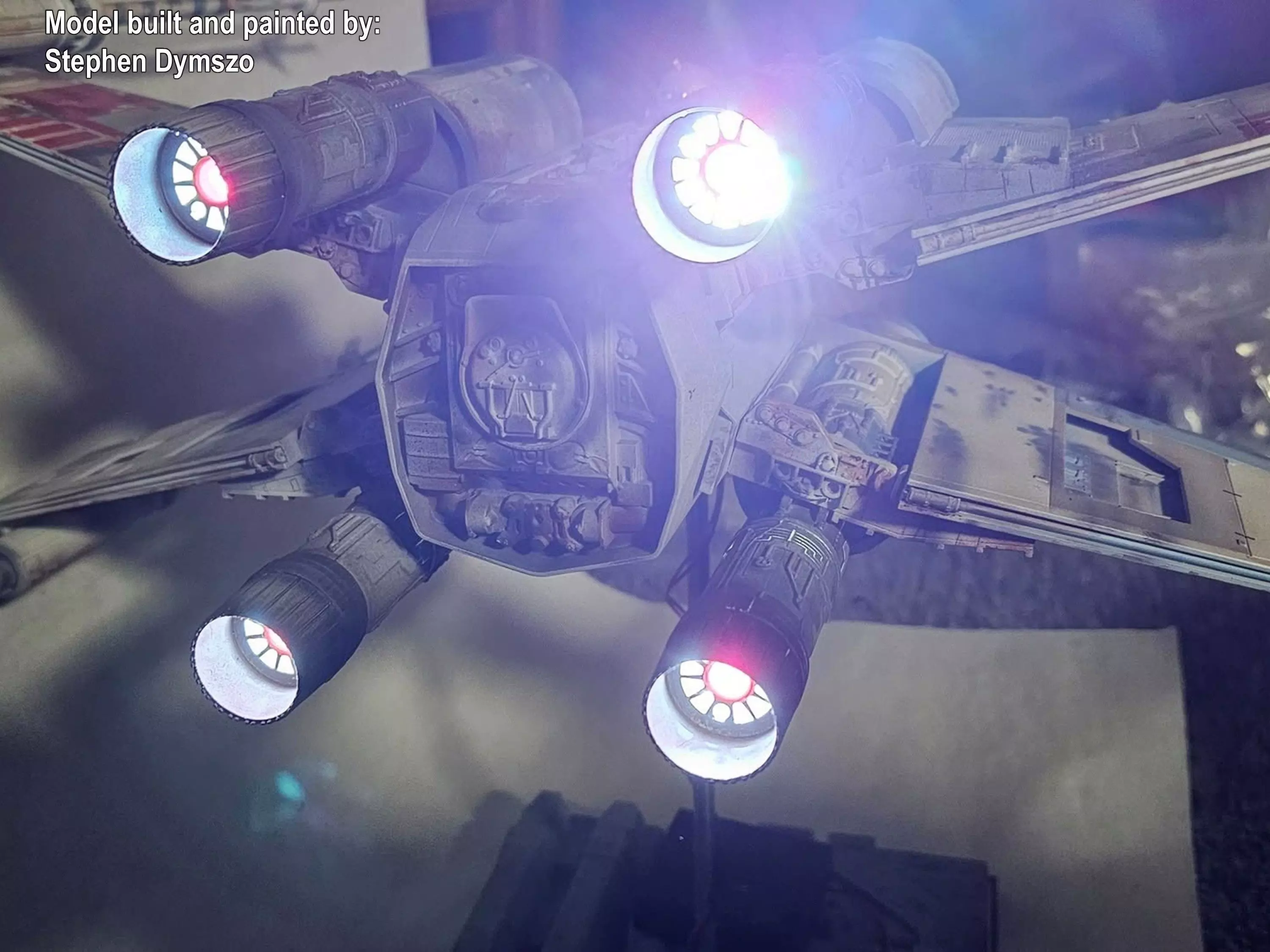 Model-X MK II 1-24 Studio Scale Red 5 -  3D print model_8