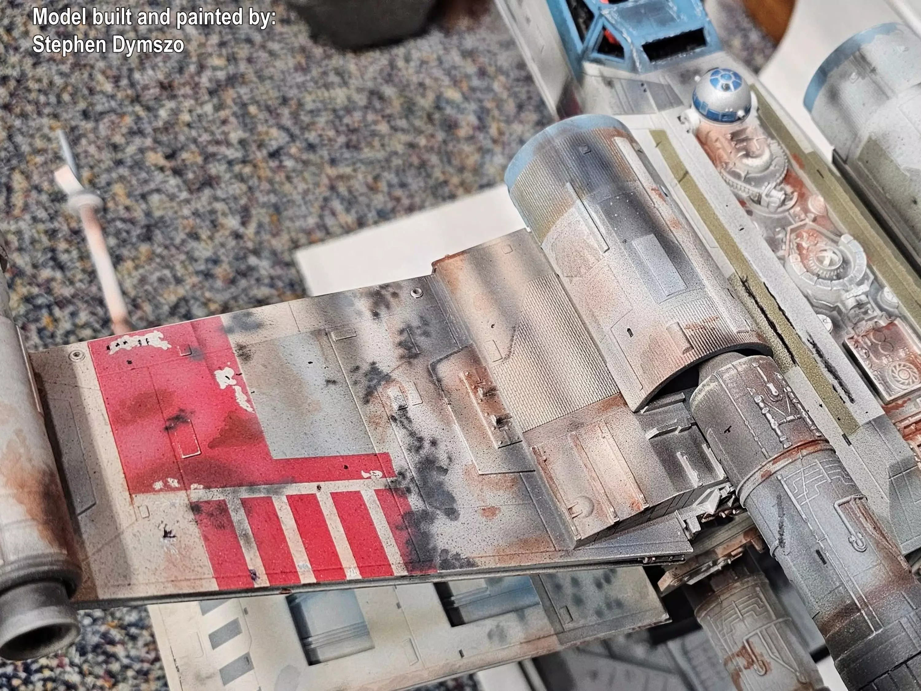 Model-X MK II 1-24 Studio Scale Red 5 -  3D print model_5