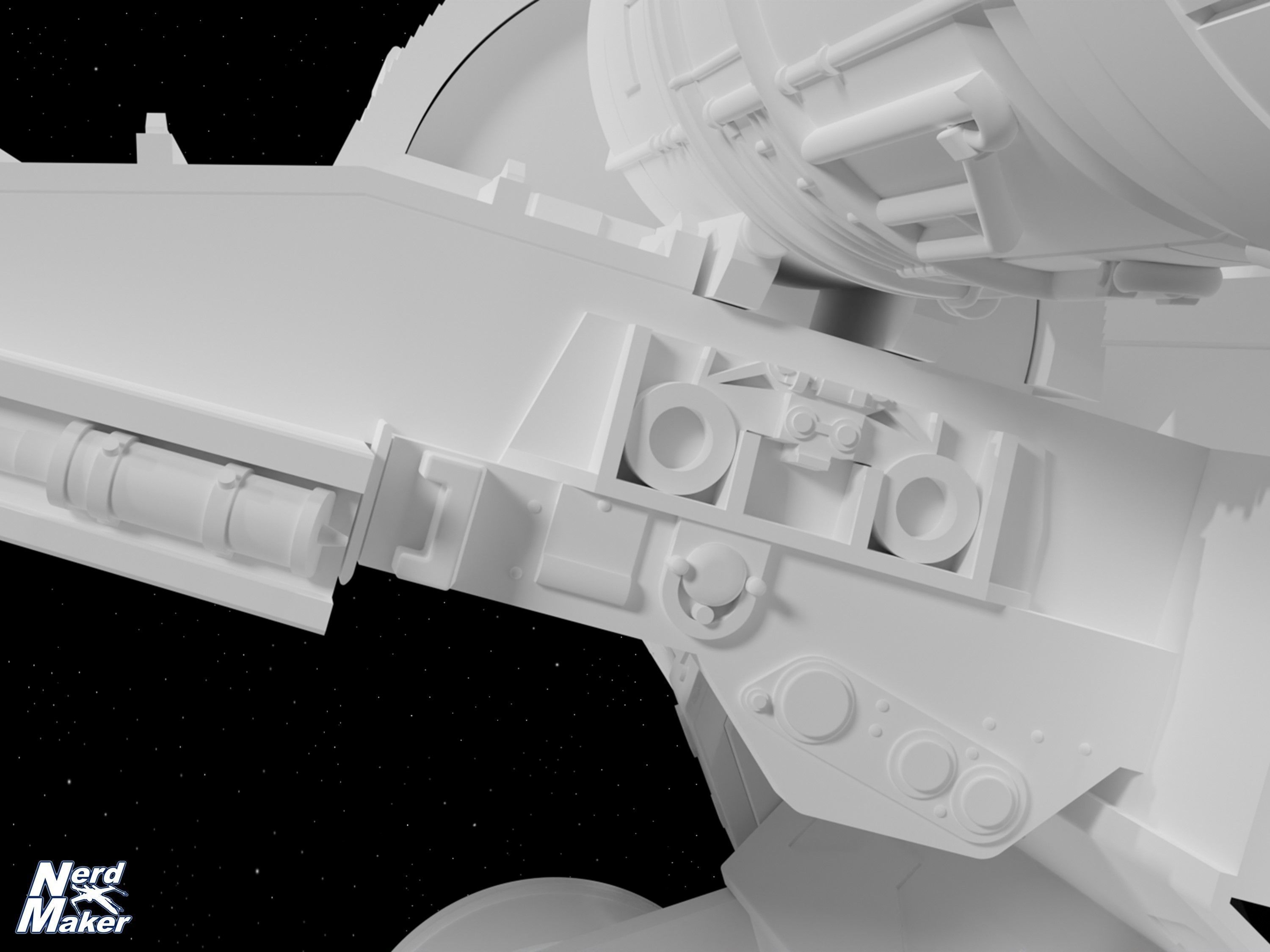 Model-X MK II 1-24 Studio Scale Red 5 -  3D print model_34