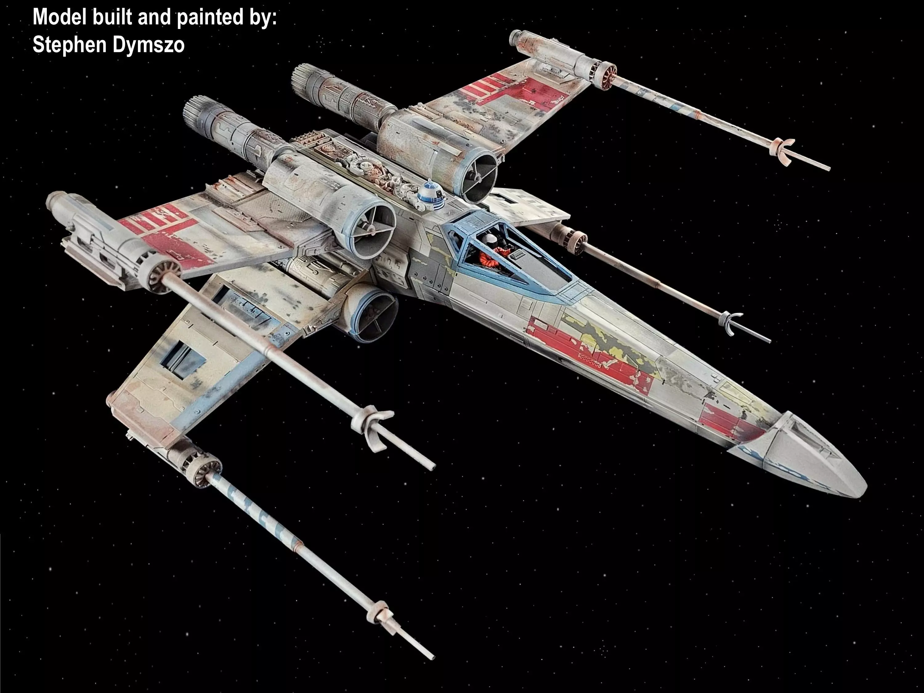 Model-X MK II 1-24 Studio Scale Red 5 -  3D print model_3