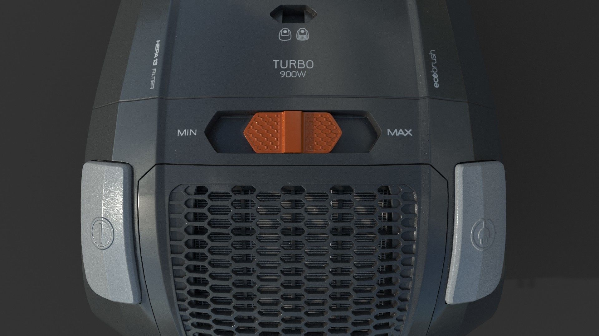 Vacuum Cleaner Low-poly 3D model_2