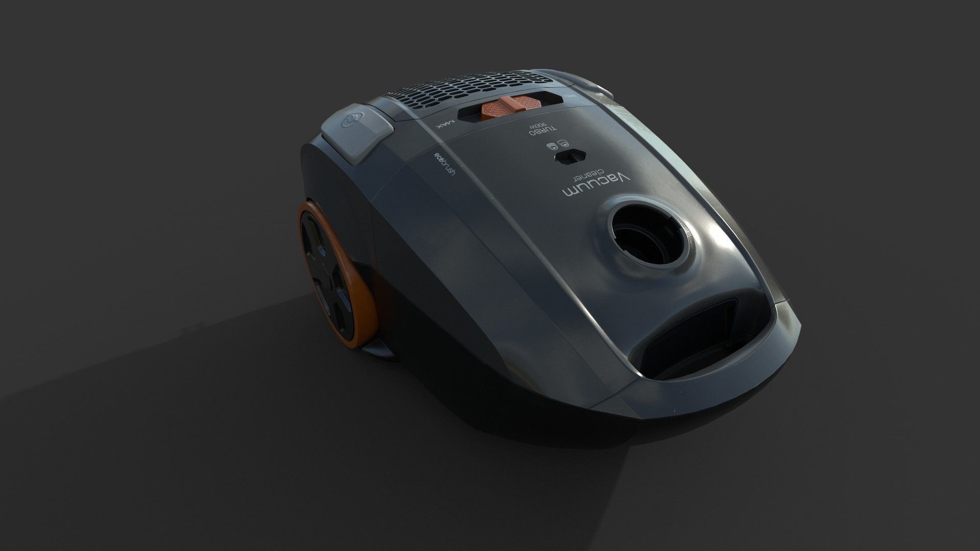 Vacuum Cleaner Low-poly 3D model_9