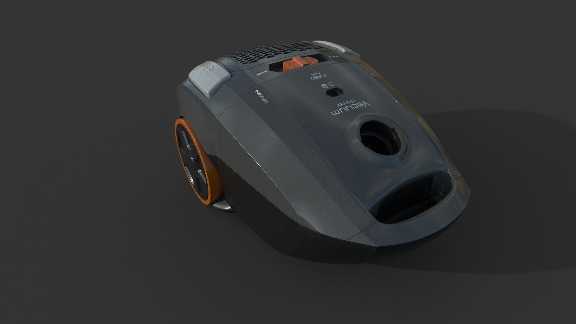 Vacuum Cleaner Low-poly 3D model_7