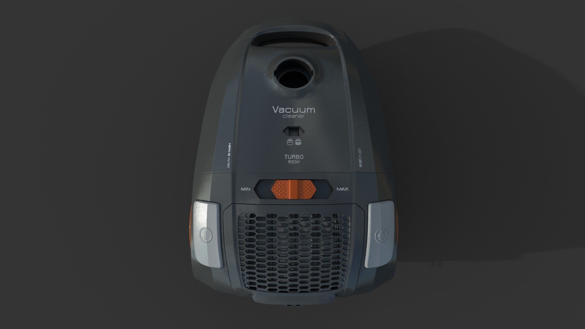 Vacuum Cleaner Low-poly 3D model_1