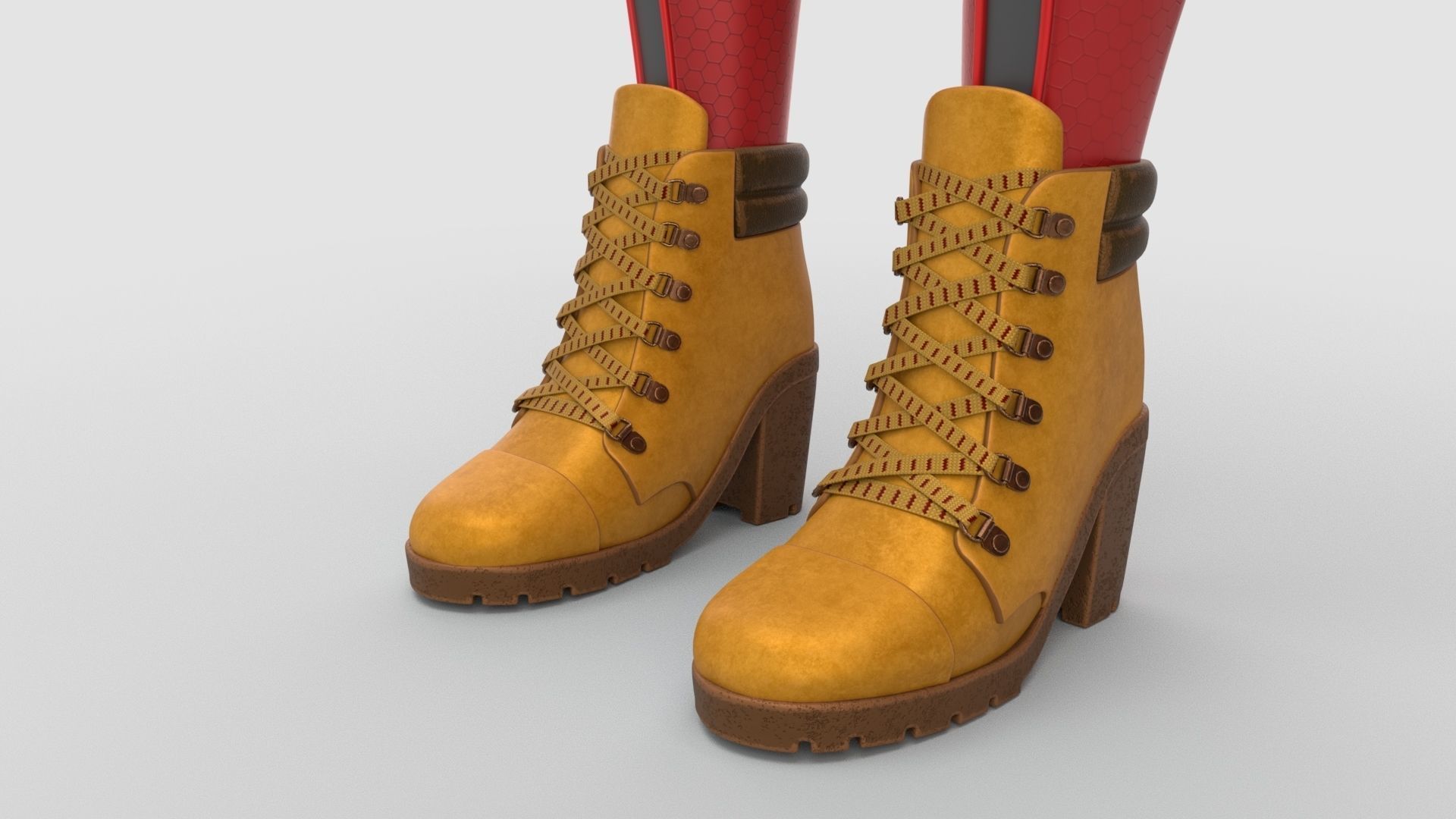 Firefighter Amelia 3D model_11