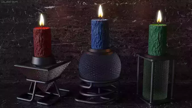 Candles and Candle Holders