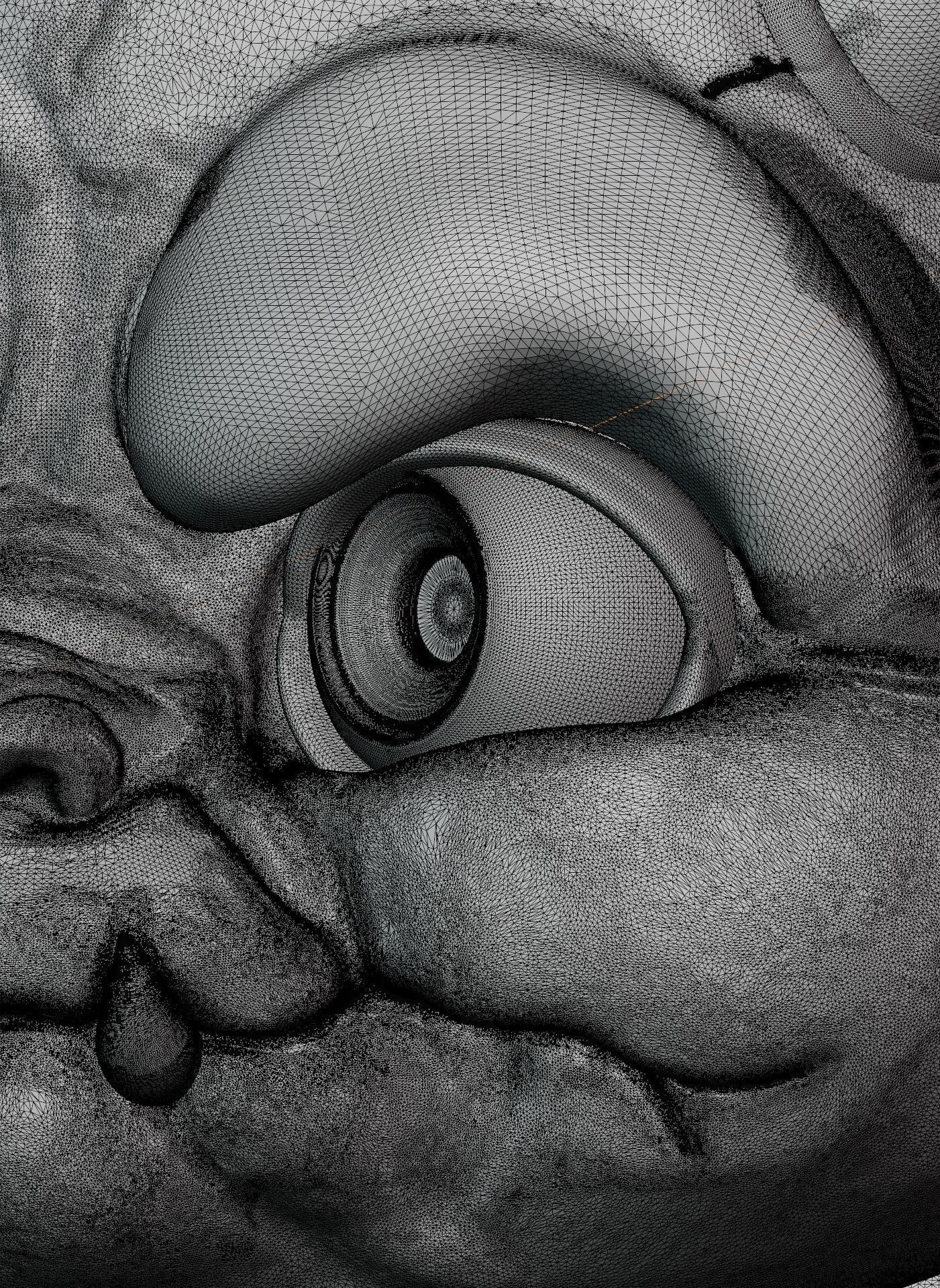 Baby gargoyle 3D print model_4