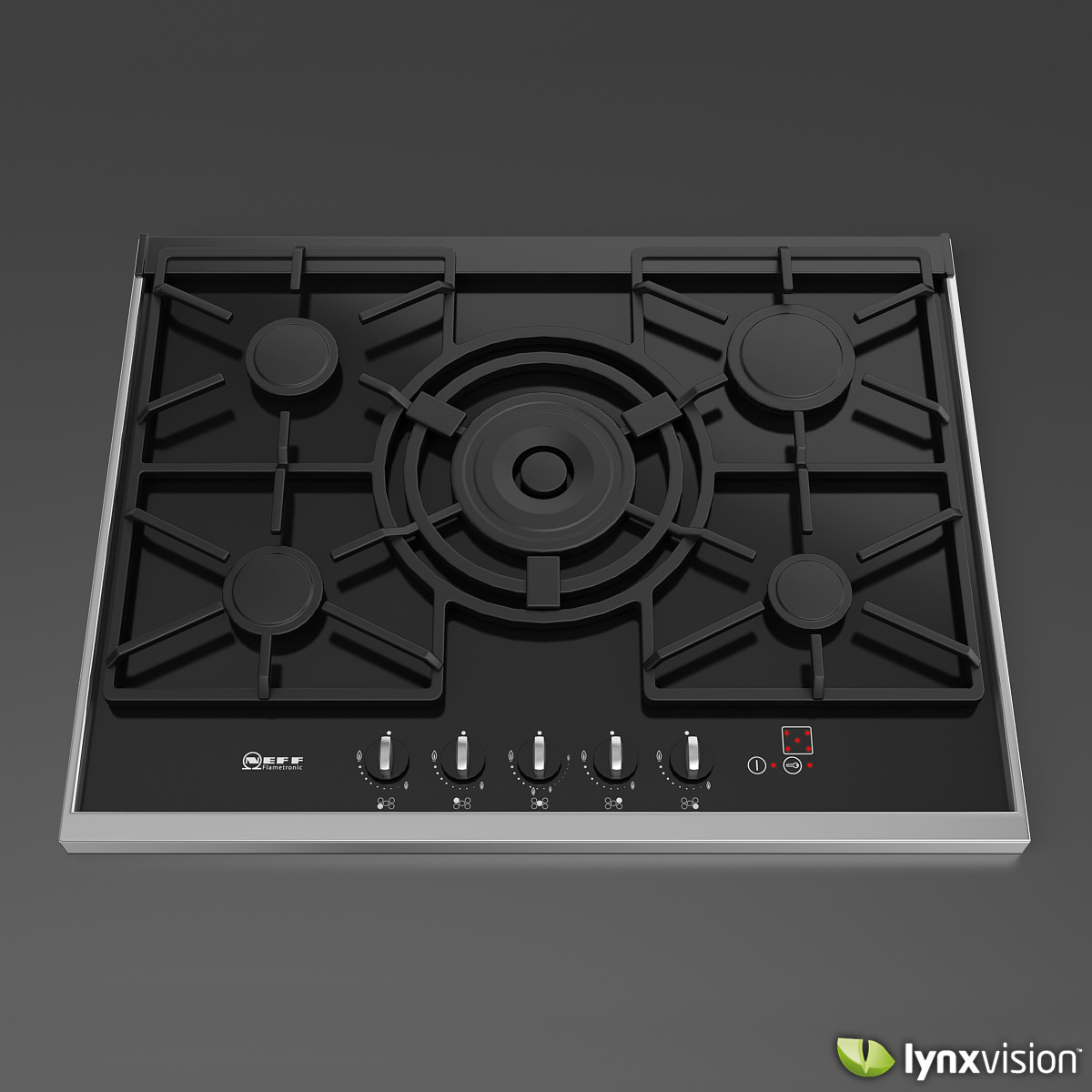 NEFF Gas Hob 3D Model .max .obj .fbx