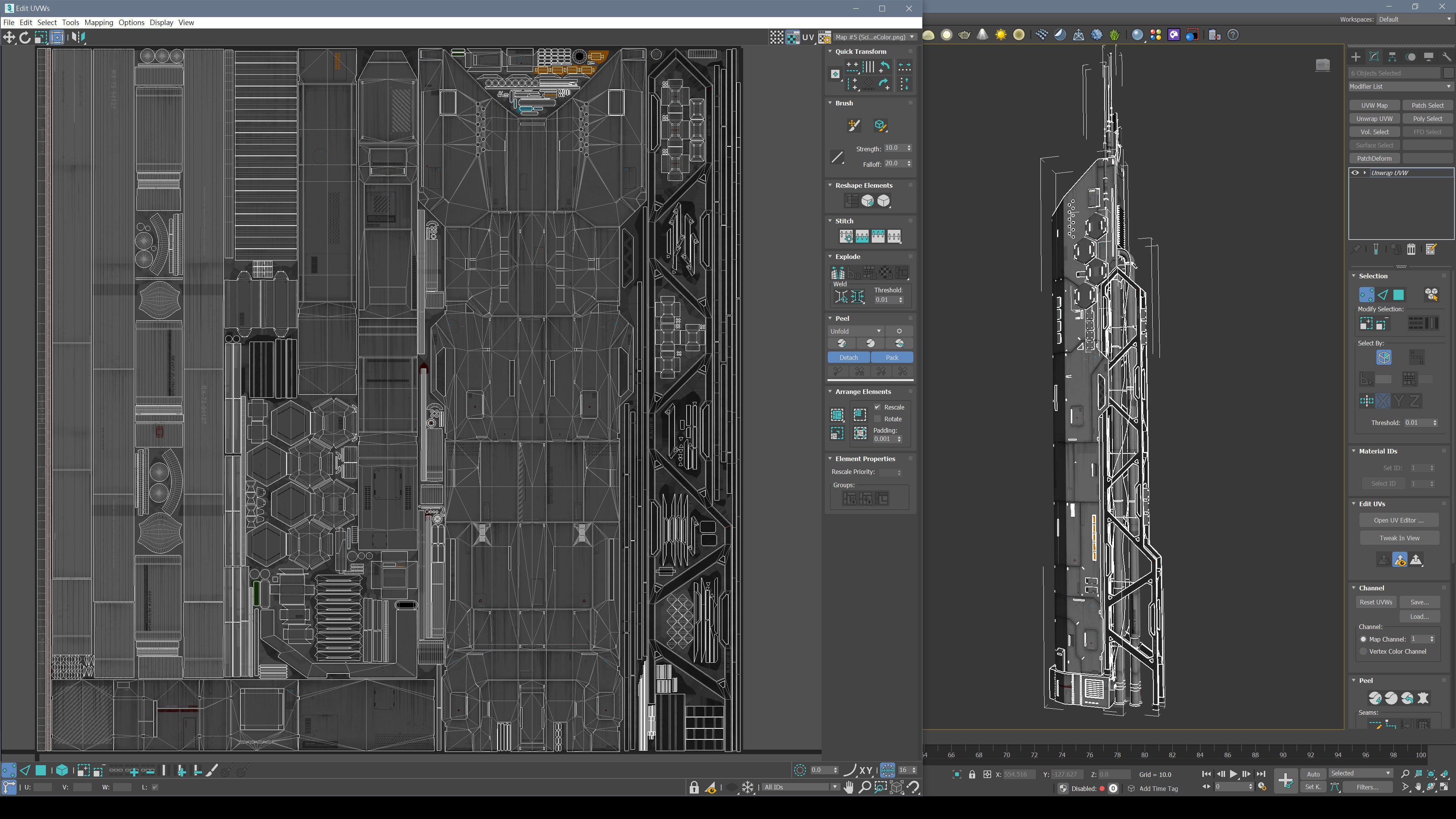 Sci-Fi Building 005 Industry-PBR Low-poly 3D model_6