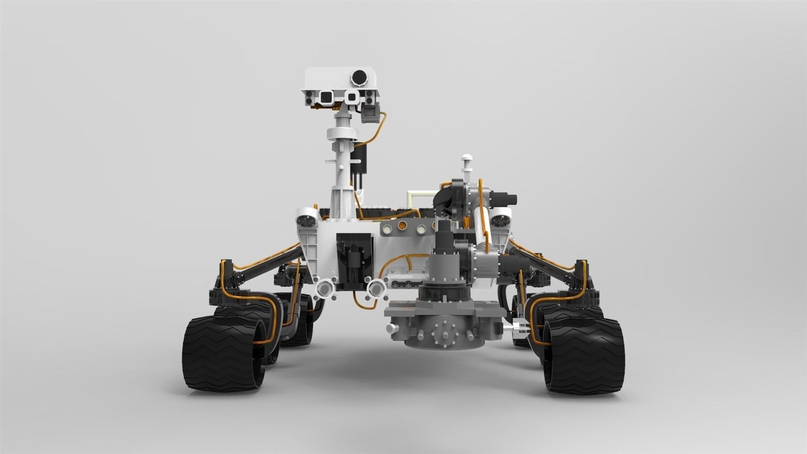 Curiosity Mars Rover 3D model_3