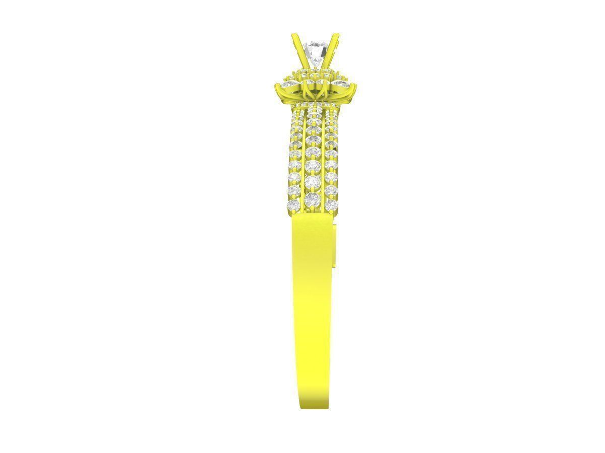 A7419 Asian Diamond Women Bangle Bracelets 3D print model_3