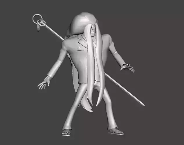 Kumadori CP9 3D Model