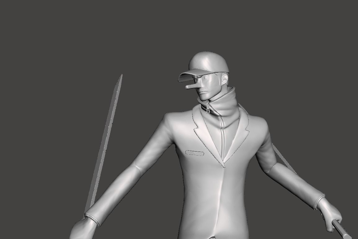 Kaku CP9 Human form 3D Model 3D print model_2