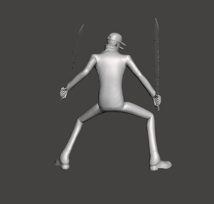 Kaku CP9 Human form 3D Model 3D print model_1