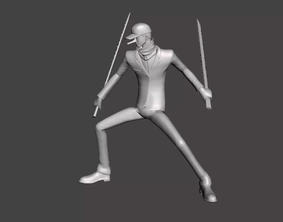 Kaku CP9 Human form 3D Model 3D print model_0