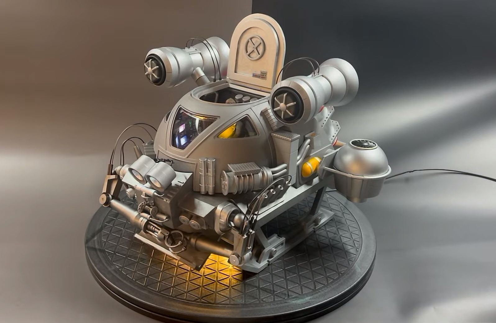 INNERSPACE KRAKEN SUBMARINE model kit 3D print model_36