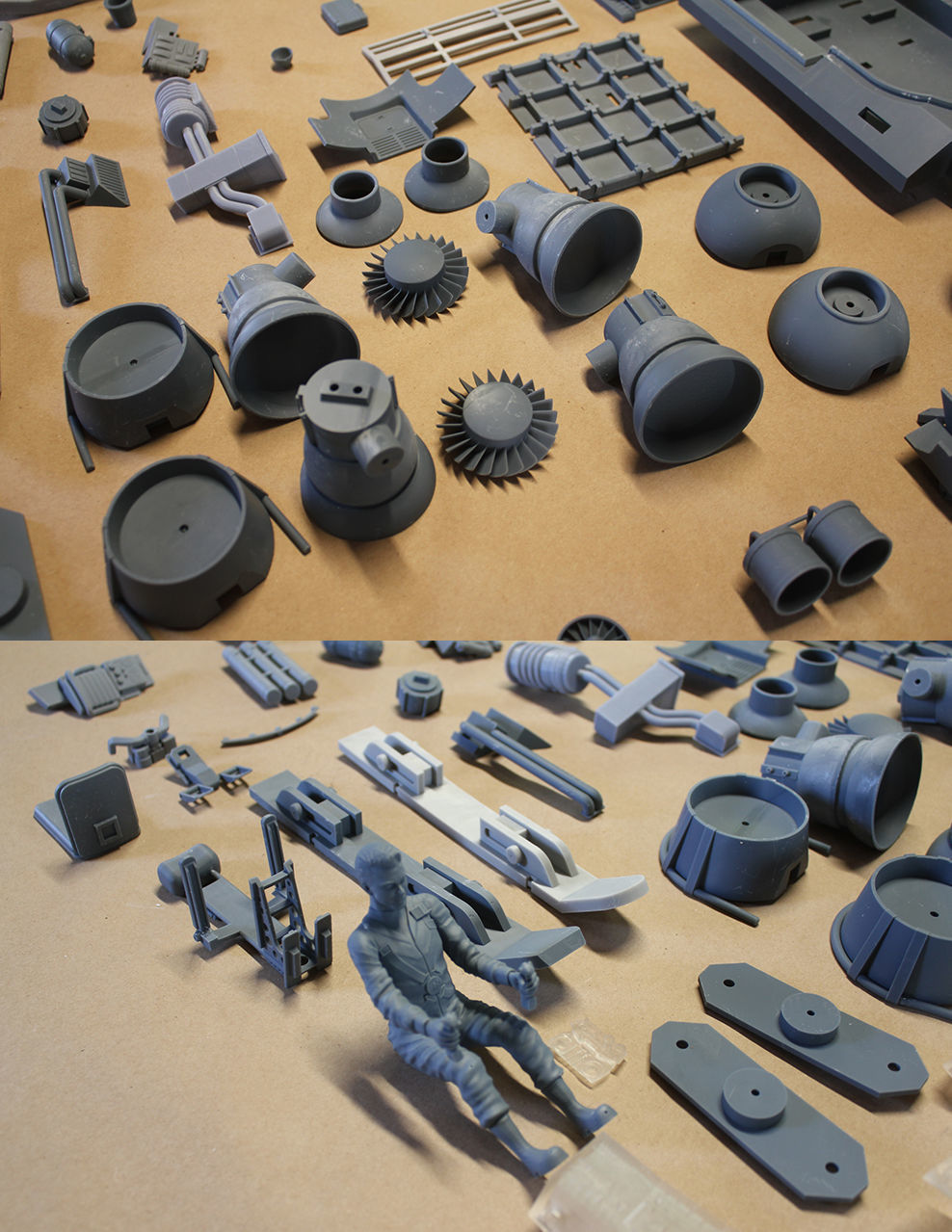 INNERSPACE KRAKEN SUBMARINE model kit 3D print model_34