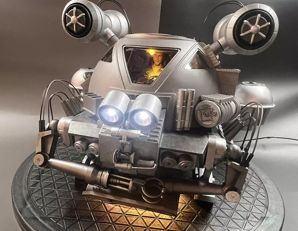 INNERSPACE KRAKEN SUBMARINE model kit 3D print model_0