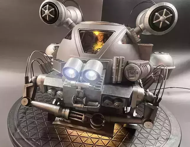 INNERSPACE KRAKEN SUBMARINE model kit 3D print model