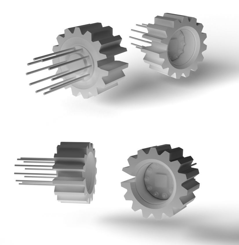 INNERSPACE KRAKEN SUBMARINE model kit 3D print model_14