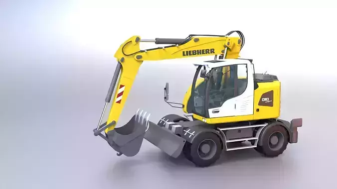 LIEBHERR A918 Compact G6 Excavator 3D model