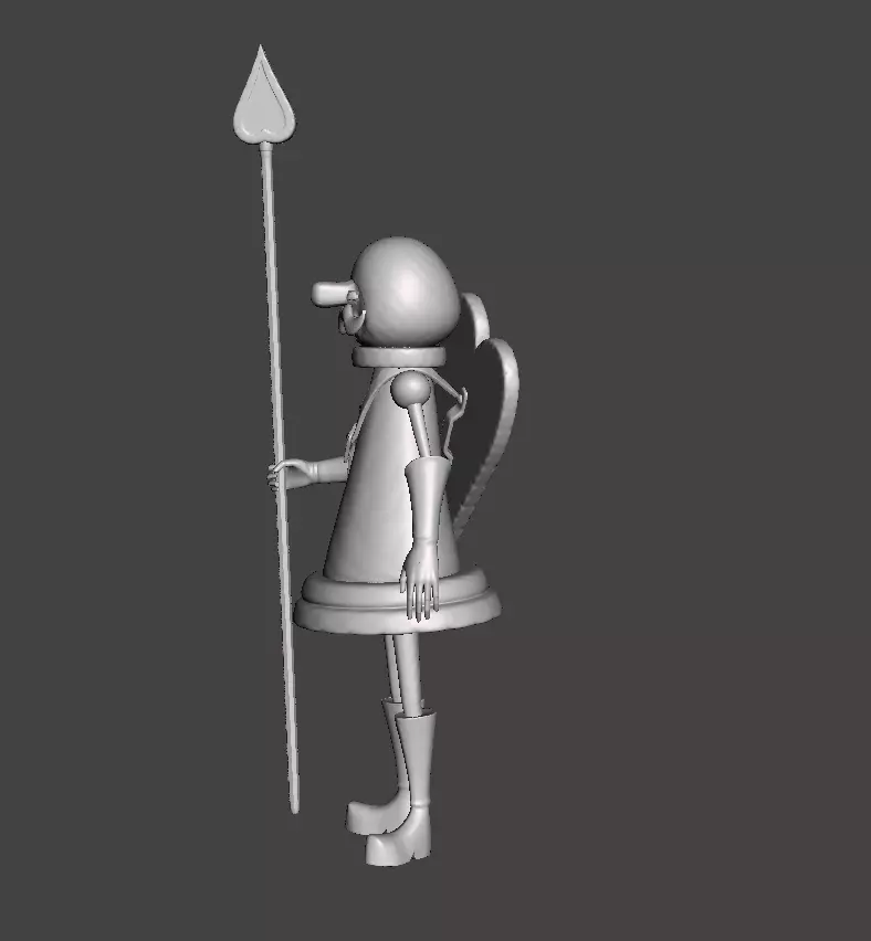 Pawn Soldiers  Homies 3D Model 3D print model_0