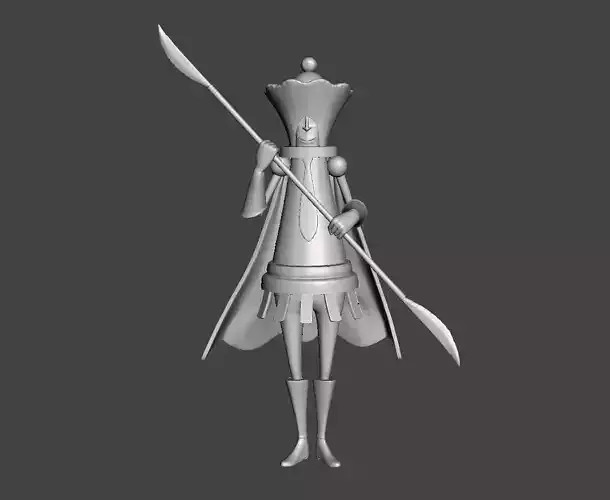 Queen Soldiers Homies 3D Model