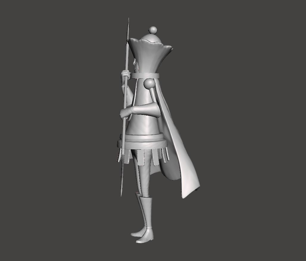 Queen Soldiers Homies 3D Model 3D print model_1