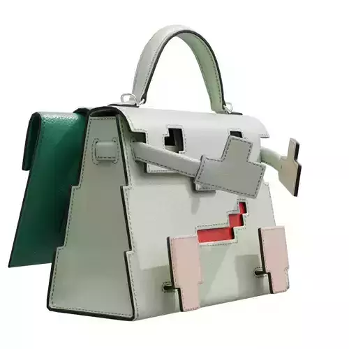 Hermes Kelly Doll Picto Bag Low-poly 3D model