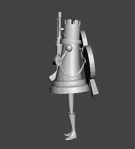 Rook  Soldiers Homies 3D Model