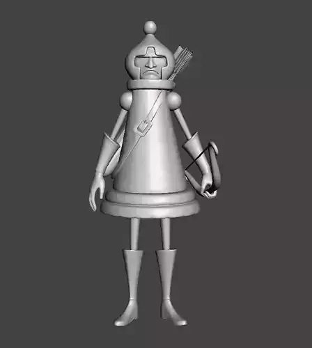 Bishop Soldiers Homies 3D Model
