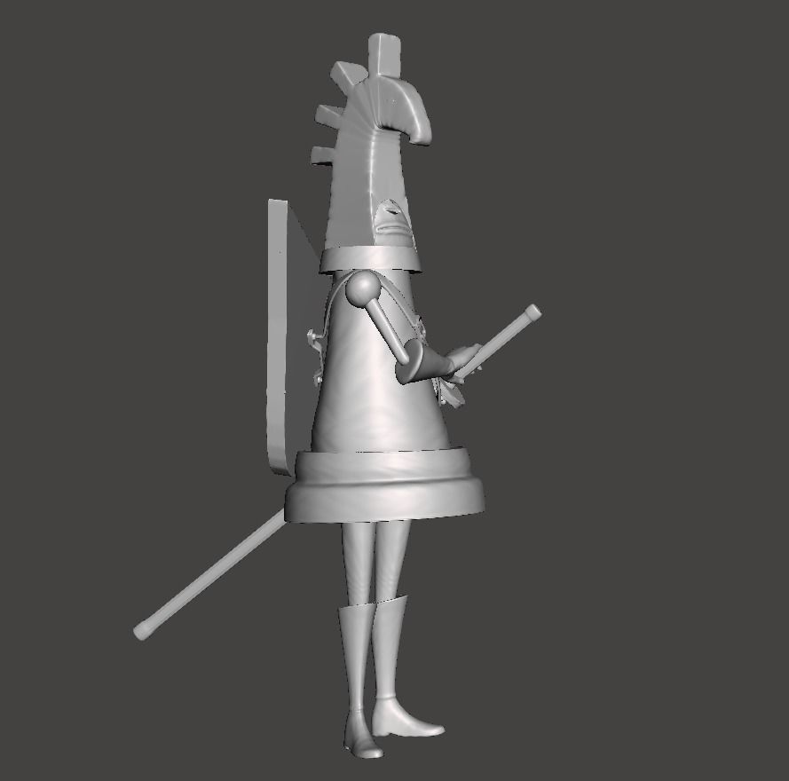 Knight Soldiers Homies 3D Model 3D print model_1